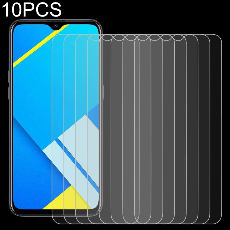 10 pellicole in vetro temperato da 0,26 mm 9H 2,5D, For OPPO A73 5G (10 PCS), For OPPO A93 (10 PCS), For OPPO Realme 7 (10 PCS), For OPPO Realme 7i (10 PCS), For OPPO Realme C2 / C2s / C2 2020 (10 PCS), For OPPO Realme C17 (10 PCS)                     ...