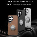 Custodia magnetica per telefono YOUNGKIT Technology Skin Series con supporto girevole., For Samsung Galaxy S26 Ultra 5G