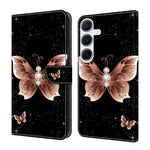 Custodia per telefono in ecopelle con effetto cristallo., For Samsung Galaxy A25 5G