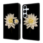 Custodia per telefono in ecopelle con effetto cristallo., For Samsung Galaxy A25 5G
