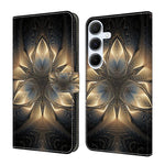 Custodia per telefono in ecopelle con effetto cristallo., For Samsung Galaxy A25 5G