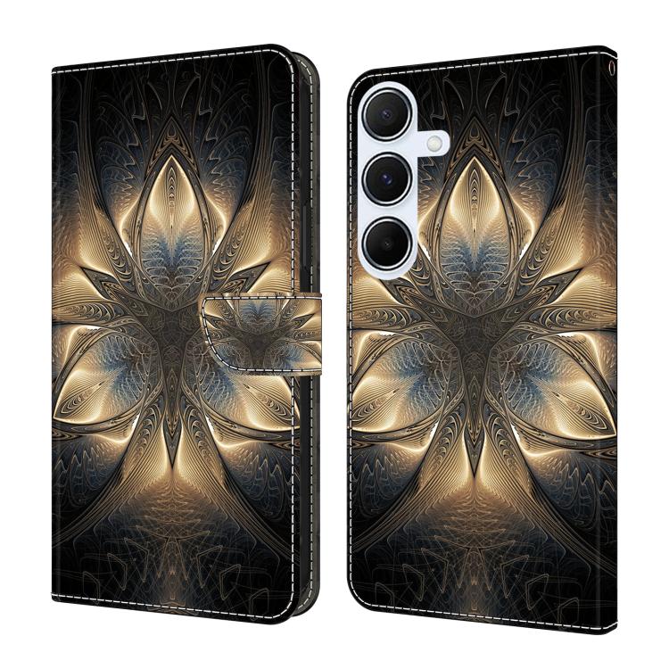 Custodia per telefono in ecopelle con effetto cristallo., For Samsung Galaxy A25 5G
