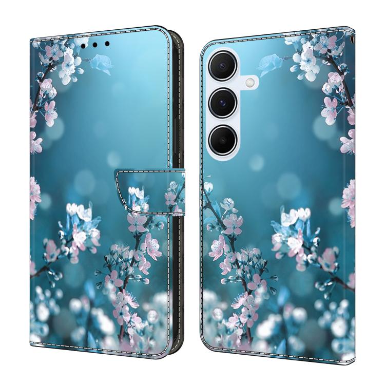 Custodia per telefono in ecopelle con effetto cristallo., For Samsung Galaxy A25 5G