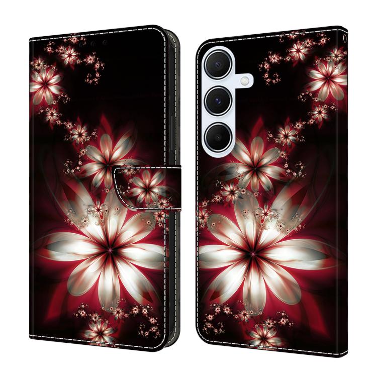 Custodia per telefono in ecopelle con effetto cristallo., For Samsung Galaxy A25 5G