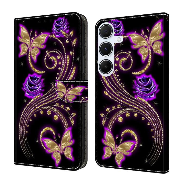 Custodia per telefono in ecopelle con effetto cristallo., For Samsung Galaxy A25 5G