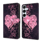 Custodia per telefono in ecopelle con effetto cristallo., For Samsung Galaxy A14 4G / 5G