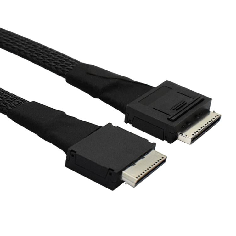 WG181 OculinkSFF-8611 8I to SFF-8611 8I High-speed Data Transmission Connection Cable, 0.5m