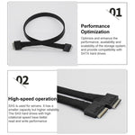 WG181 OculinkSFF-8611 8I to SFF-8611 8I High-speed Data Transmission Connection Cable, 0.5m