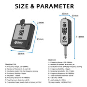 Sistema microfono wireless UHF indossabile DEBRA DT-01