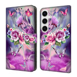 Custodia per telefono in ecopelle con effetto cristallo., For Samsung Galaxy S23 5G