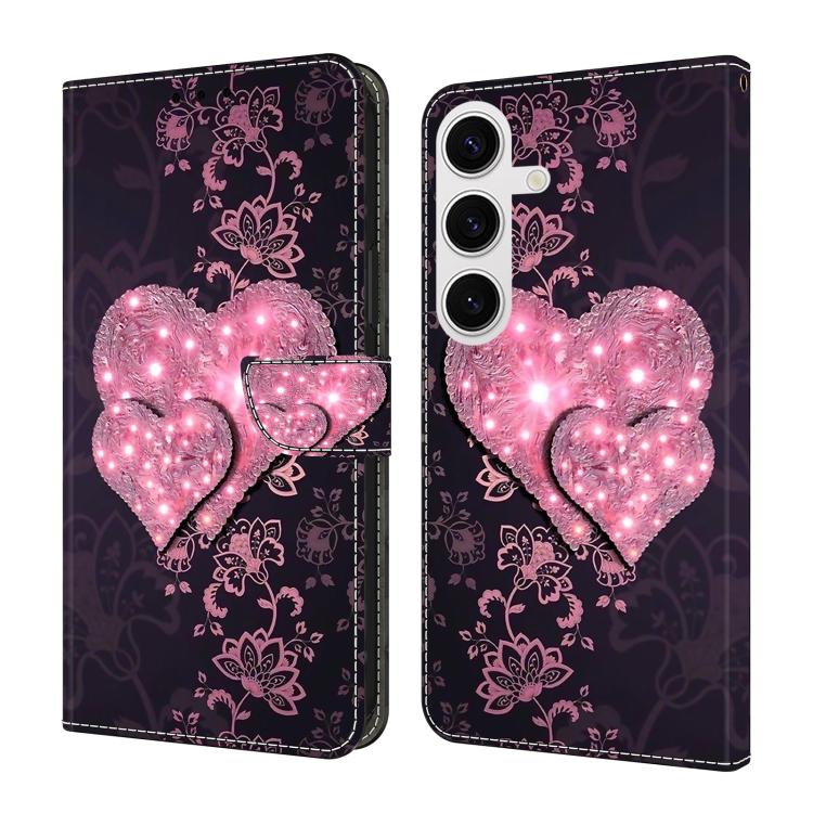 Custodia per telefono in ecopelle con effetto cristallo., For Samsung Galaxy S23 5G