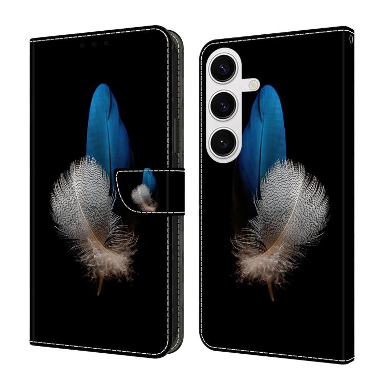 Custodia per telefono in ecopelle con effetto cristallo., For Samsung Galaxy S23 5G