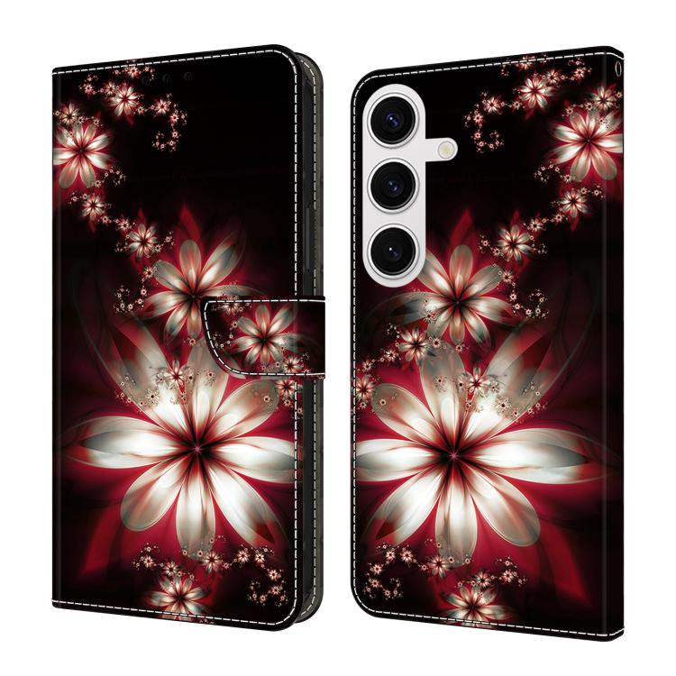 Custodia per telefono in ecopelle con effetto cristallo., For Samsung Galaxy S23 5G