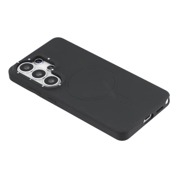 Custodia per telefono in silicone liquido magnetico YOUNGKIT serie Morandi, For Samsung Galaxy S26 Ultra 5G