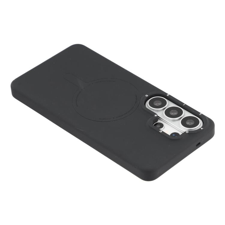 Custodia per telefono in silicone liquido magnetico YOUNGKIT serie Morandi, For Samsung Galaxy S26 Ultra 5G