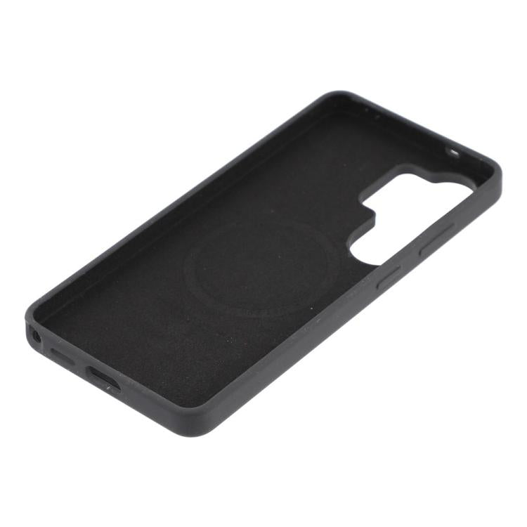 Custodia per telefono in silicone liquido magnetico YOUNGKIT serie Morandi, For Samsung Galaxy S26 Ultra 5G