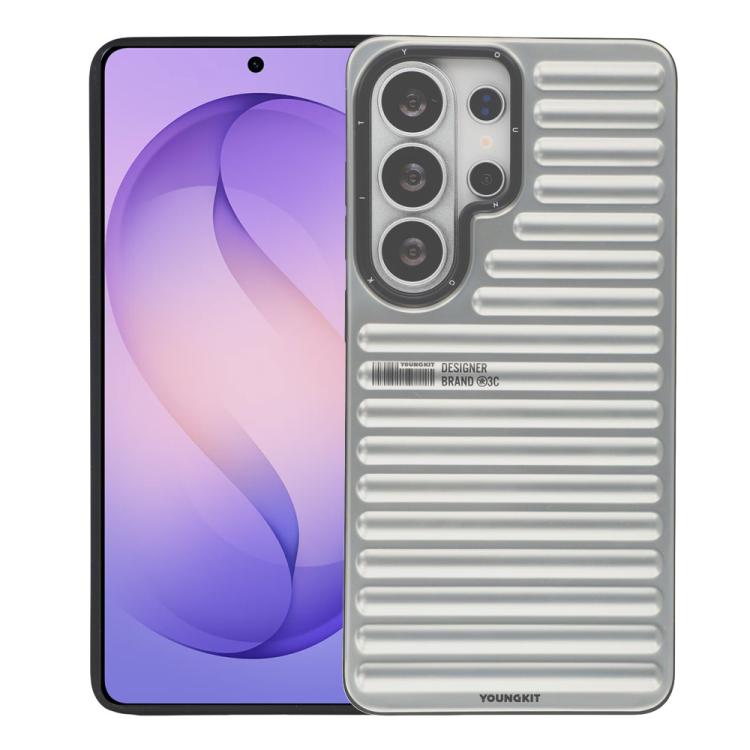 Custodia magnetica per telefono YOUNGKIT True Color con texture a valigia IMD in TPU., For Samsung Galaxy S26 Ultra 5G