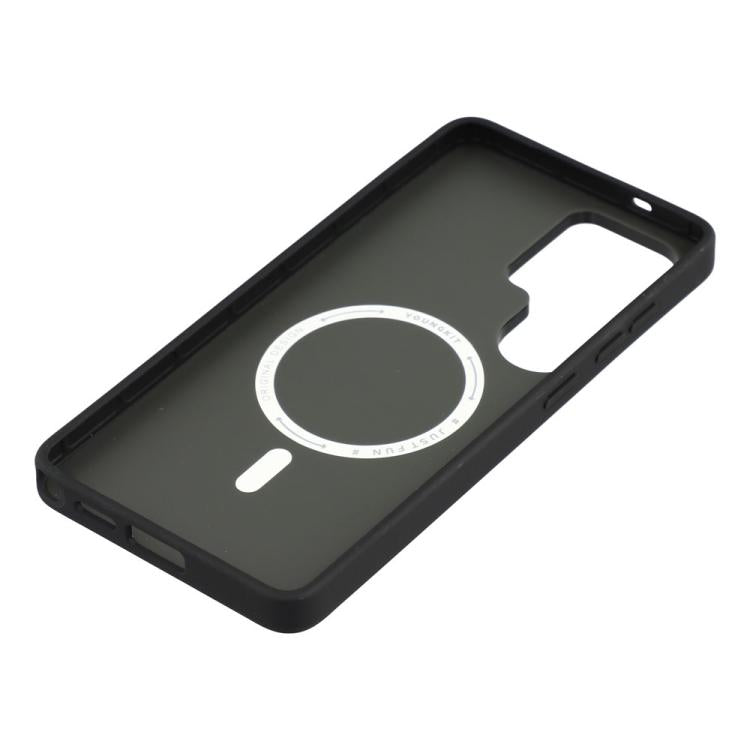 Custodia magnetica per telefono YOUNGKIT True Color con texture a valigia IMD in TPU., For Samsung Galaxy S26 Ultra 5G