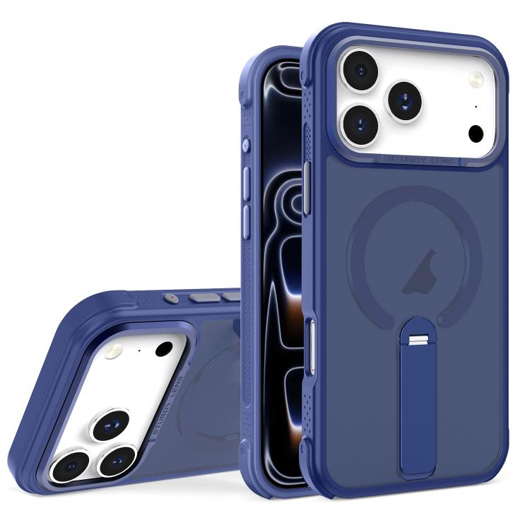 Custodia ibrida pieghevole magnetica in PC TPU con effetto pelle., For iPhone 17 Pro Max, For iPhone 17 Pro, For iPhone 17
