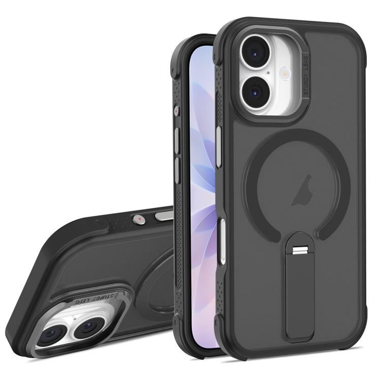 Custodia ibrida pieghevole magnetica in PC TPU con effetto pelle., For iPhone 17 Pro Max, For iPhone 17 Pro, For iPhone 17