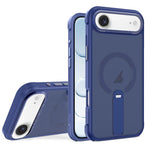Custodia ibrida pieghevole magnetica in PC TPU con effetto pelle., For iPhone Air, For iPhone 16 Pro Max, For iPhone 16 Pro