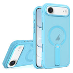 Custodia ibrida pieghevole magnetica in PC TPU con effetto pelle., For iPhone Air, For iPhone 16 Pro Max, For iPhone 16 Pro