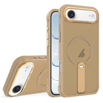 Custodia ibrida pieghevole magnetica in PC TPU con effetto pelle., For iPhone Air, For iPhone 16 Pro Max, For iPhone 16 Pro