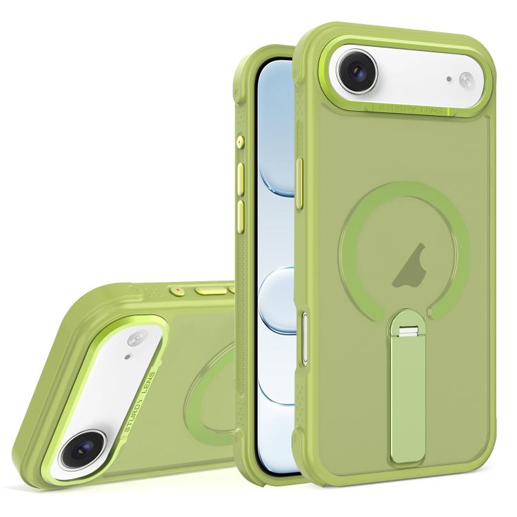 Custodia ibrida pieghevole magnetica in PC TPU con effetto pelle., For iPhone Air, For iPhone 16 Pro Max, For iPhone 16 Pro