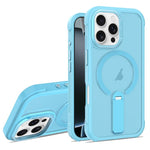 Custodia ibrida pieghevole magnetica in PC TPU con effetto pelle., For iPhone Air, For iPhone 16 Pro Max, For iPhone 16 Pro