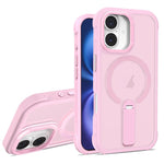 Custodia ibrida pieghevole magnetica in PC TPU con effetto pelle., For iPhone 16 Plus, For iPhone 16, For iPhone 15 Pro Max