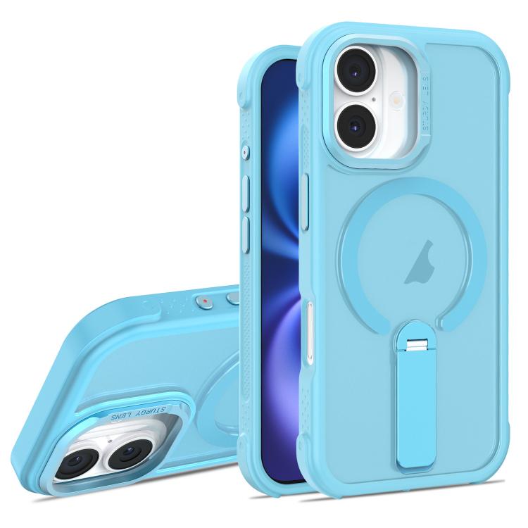 Custodia ibrida pieghevole magnetica in PC TPU con effetto pelle., For iPhone 16 Plus, For iPhone 16, For iPhone 15 Pro Max