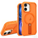 Custodia ibrida pieghevole magnetica in PC TPU con effetto pelle., For iPhone 16 Plus, For iPhone 16, For iPhone 15 Pro Max