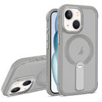Custodia ibrida pieghevole magnetica in PC TPU con effetto pelle., For iPhone 15 Pro, For iPhone 15 Plus, For iPhone 15