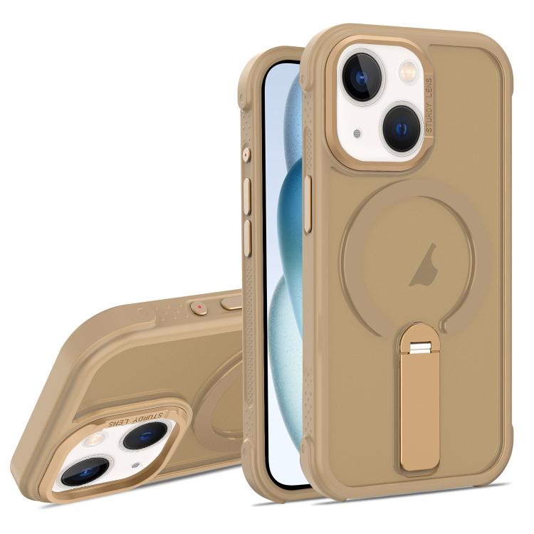 Custodia ibrida pieghevole magnetica in PC TPU con effetto pelle., For iPhone 15 Pro, For iPhone 15 Plus, For iPhone 15
