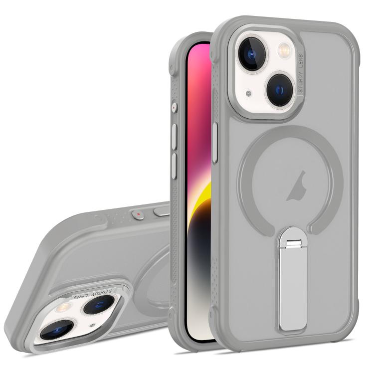 Custodia ibrida pieghevole magnetica in PC TPU con effetto pelle., For iPhone 14 Plus, For iPhone 14, For iPhone 14 Pro