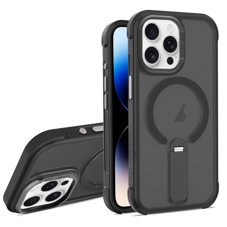 Custodia ibrida pieghevole magnetica in PC TPU con effetto pelle., For iPhone 14 Plus, For iPhone 14, For iPhone 14 Pro