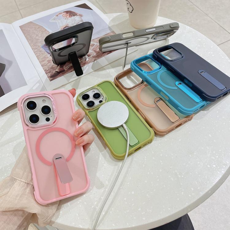 Custodia ibrida pieghevole magnetica in PC TPU con effetto pelle., For iPhone 17 Pro Max, For iPhone 17 Pro, For iPhone 17