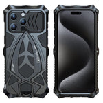 Custodia per telefono antiurto in silicone con pellicola protettiva, ideale per auto sportive in metallo., For iPhone 17e / 16e, For iPhone 17 Pro Max, For iPhone 16 Pro Max, For iPhone 15 Pro Max, For iPhone 15 Pro, For iPhone 15