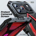 Custodia per telefono antiurto in silicone con pellicola protettiva, ideale per auto sportive in metallo., For iPhone 17e / 16e, For iPhone 17 Pro Max, For iPhone 16 Pro Max, For iPhone 15 Pro Max, For iPhone 15 Pro, For iPhone 15