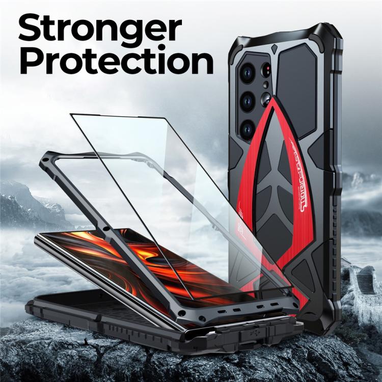 Custodia per telefono antiurto in silicone con pellicola protettiva, ideale per auto sportive in metallo., For Samsung Galaxy S26 Ultra 5G, For Samsung Galaxy S25 Ultra 5G, For Samsung Galaxy S24 Ultra 5G