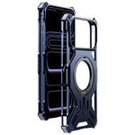 Custodia in lega di alluminio per iPhone 17 con supporto girevole