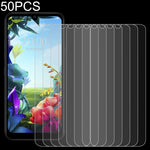 50 pellicole in vetro temperato da 0,26 mm 9H 2,5D, For LG K31 (50 PCS), For LG K40S (50 PCS), For LG K41S (50 PCS), For LG K50 (50 PCS), For LG K50S (50 PCS), For LG Q60 (50 PCS), For LG Q61 (50 PCS), For LG K51S (50 PCS)
