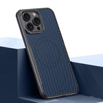 Custodia per telefono magnetica con texture in fibra di carbonio a forma di lama e piacevole al tatto., For iPhone 15 Pro Max, For iPhone 15 Pro, For iPhone 15 Plus, For iPhone 15, For iPhone 14 / 13, For iPhone 14 Pro, For iPhone 14 Pro Max           ...