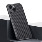 Custodia per telefono magnetica con texture in fibra di carbonio a forma di lama e piacevole al tatto., For iPhone 15 Pro Max, For iPhone 15 Pro, For iPhone 15 Plus, For iPhone 15, For iPhone 14 / 13, For iPhone 14 Pro, For iPhone 14 Pro Max           ...