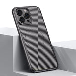 Custodia per telefono magnetica con texture in fibra di carbonio a forma di lama e piacevole al tatto., For iPhone 15 Pro Max, For iPhone 15 Pro, For iPhone 15 Plus, For iPhone 15, For iPhone 14 / 13, For iPhone 14 Pro, For iPhone 14 Pro Max           ...