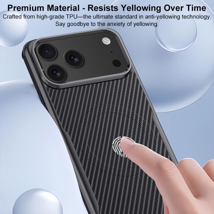 Custodia per telefono magnetica con texture in fibra di carbonio a forma di lama e piacevole al tatto., For iPhone 15 Pro Max, For iPhone 15 Pro, For iPhone 15 Plus, For iPhone 15, For iPhone 14 / 13, For iPhone 14 Pro, For iPhone 14 Pro Max           ...
