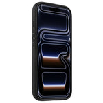 Melkco - Custodia ibrida per telefono in vera pelle con texture litchi a copertura totale., For iPhone 17 Pro Max, For iPhone 17 Pro, For iPhone 17