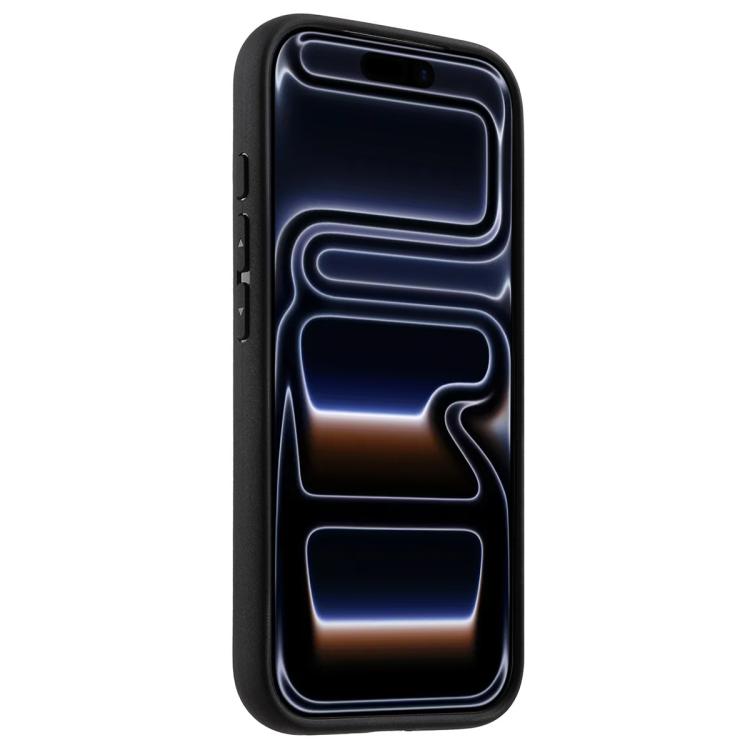 Melkco - Custodia ibrida per telefono in vera pelle con texture litchi a copertura totale., For iPhone 17 Pro Max, For iPhone 17 Pro, For iPhone 17