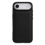 Melkco - Custodia ibrida per telefono in vera pelle con texture litchi a copertura totale., For iPhone Air, For iPhone 16 Pro Max, For iPhone 16 Pro