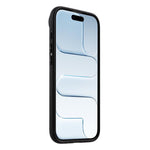 Melkco - Custodia ibrida per telefono in vera pelle con texture litchi a copertura totale., For iPhone Air, For iPhone 16 Pro Max, For iPhone 16 Pro